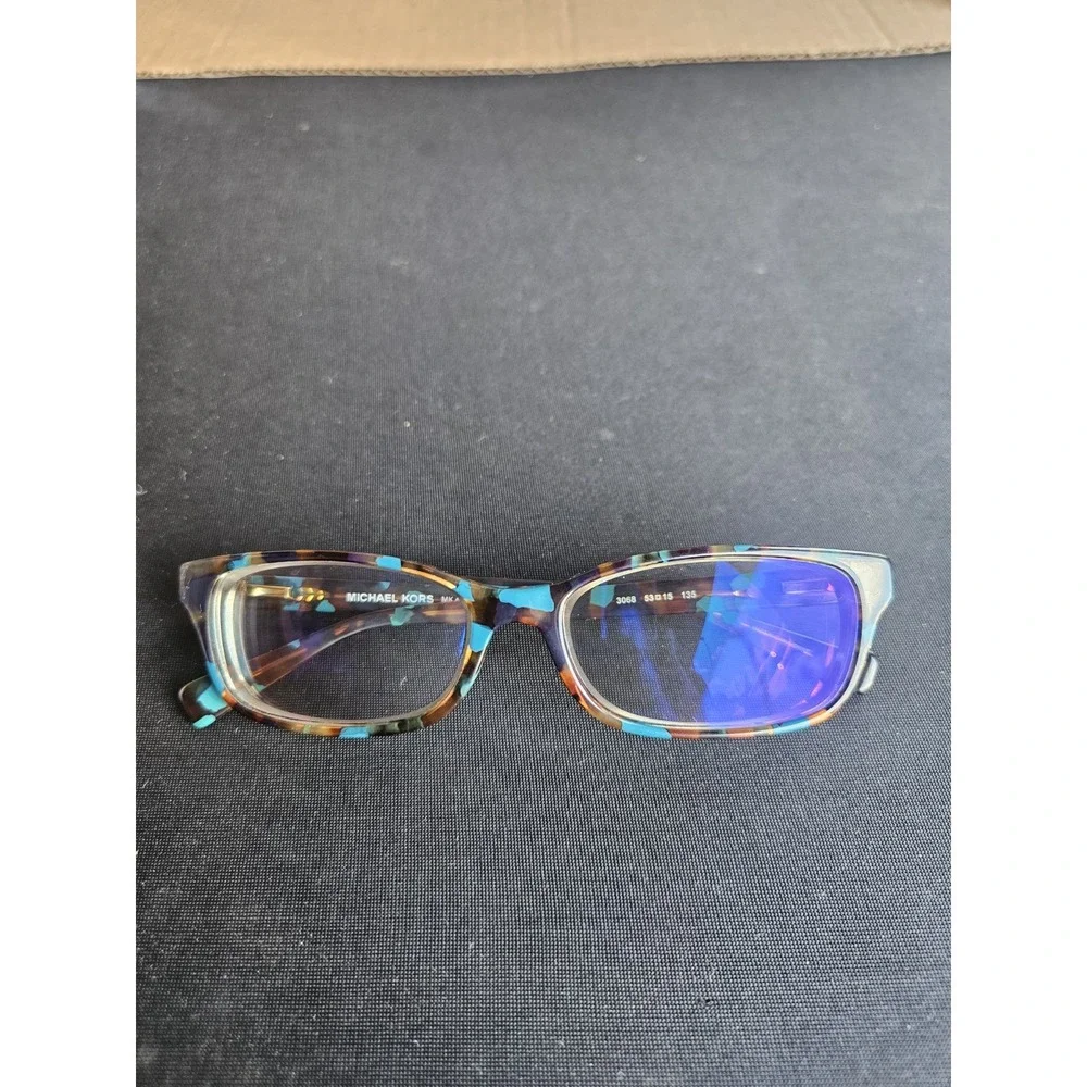 Michael Kors Eyeglasses MK 4024 (Porto Alegre) 3068 Turquoise Tortoise 53-15 135